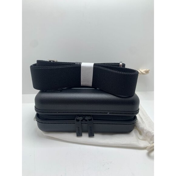 Away Black Nylon Mini Organizer Case With Strap - Picture 2 of 3